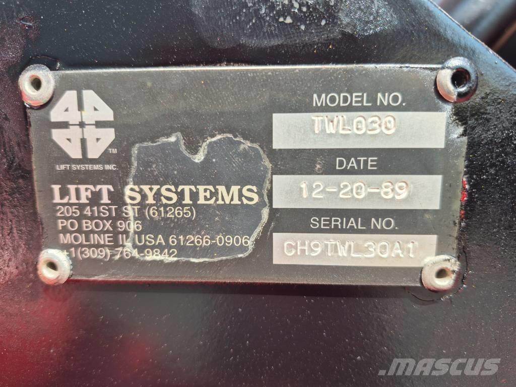  Lift Systems TWL030 رافعات صالحة لكل أنواع الطرق