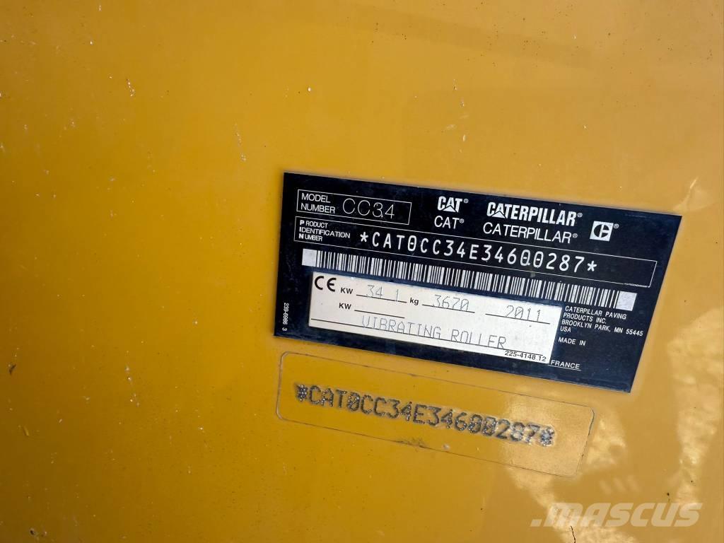 CAT CC 34 مداحل مزدوجة