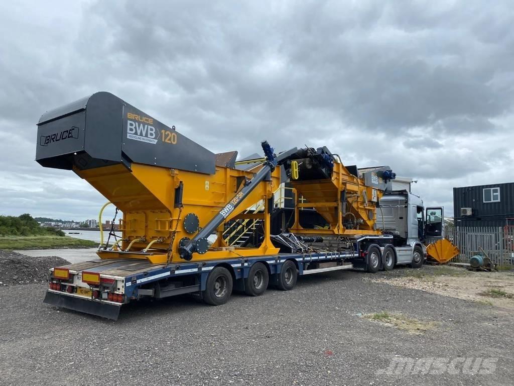 Bruce BWB120 ماكينات الركام