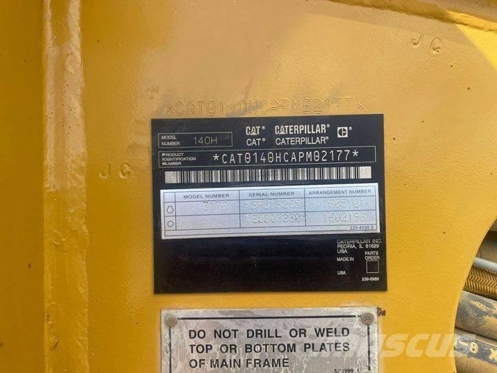 CAT 140 H معدات تمهيد الطرق