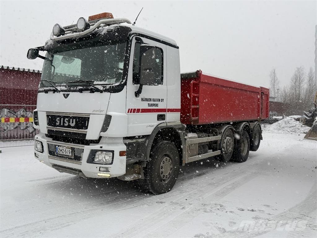 Sisu DK 12M 8x2 شاحنات قلابة