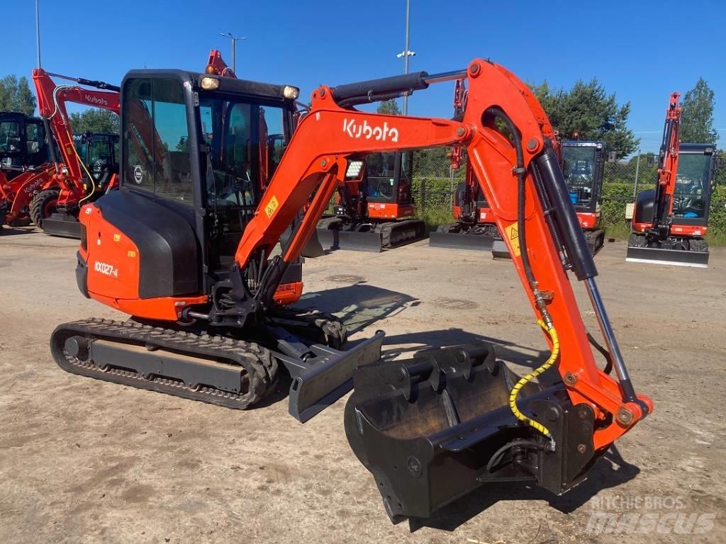 Kubota KX027-4 حفارات صغيرة أقل من 7 طن (حفارات صغيرة)