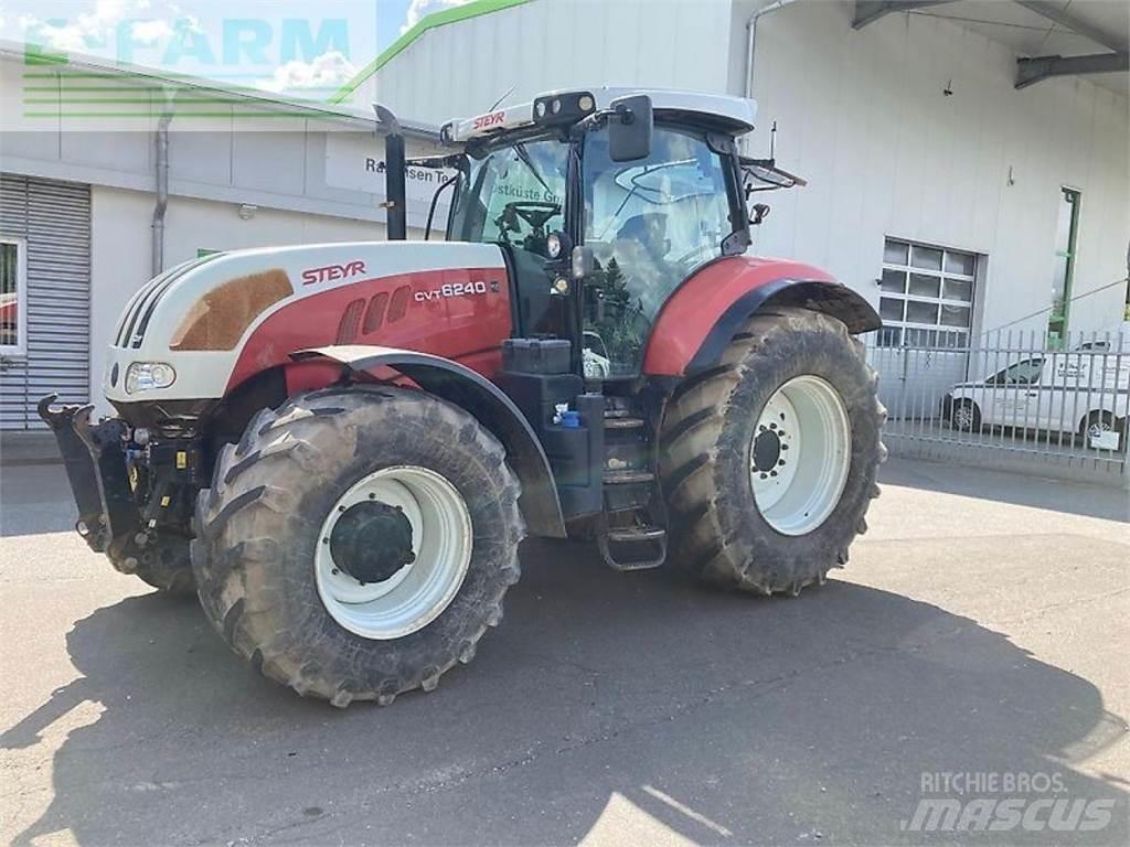 Steyr cvt 6240 الجرارات