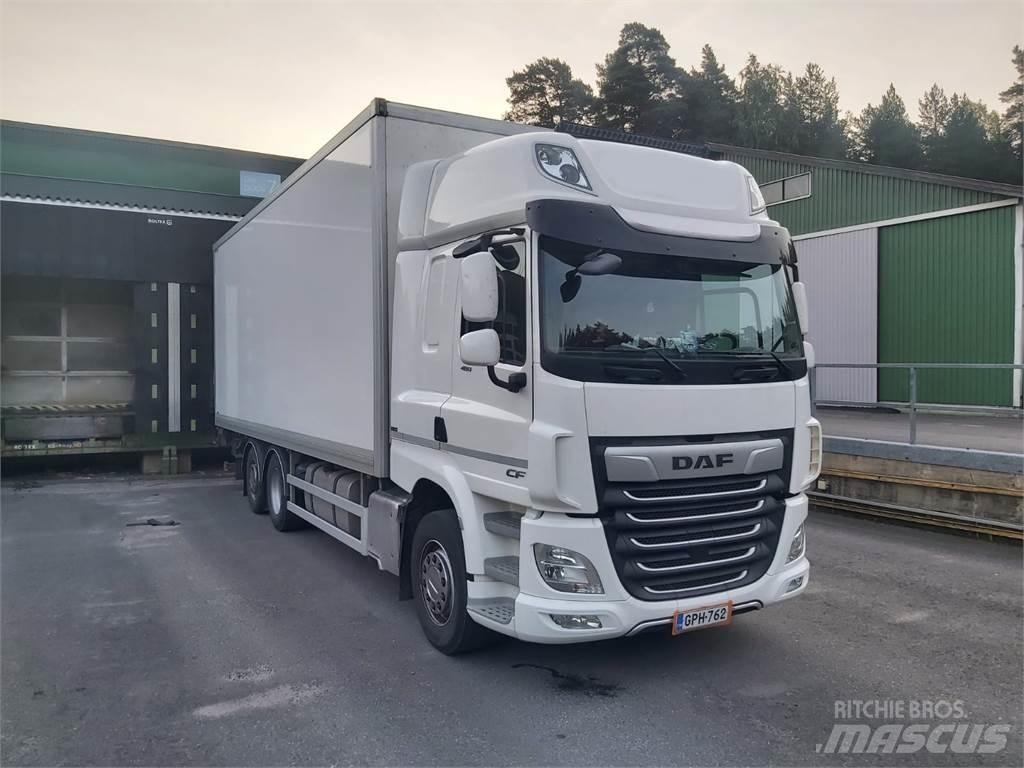 DAF CF 480 FAN 6X2 شاحنات ذات هيكل صندوقي