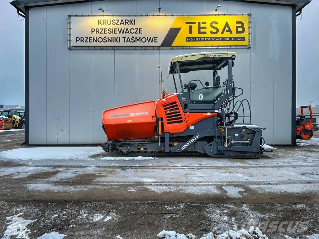 Vögele Super 1800-3i معدات السفلتة