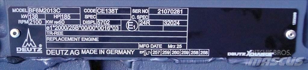 Deutz AG BF6M2013C محركات