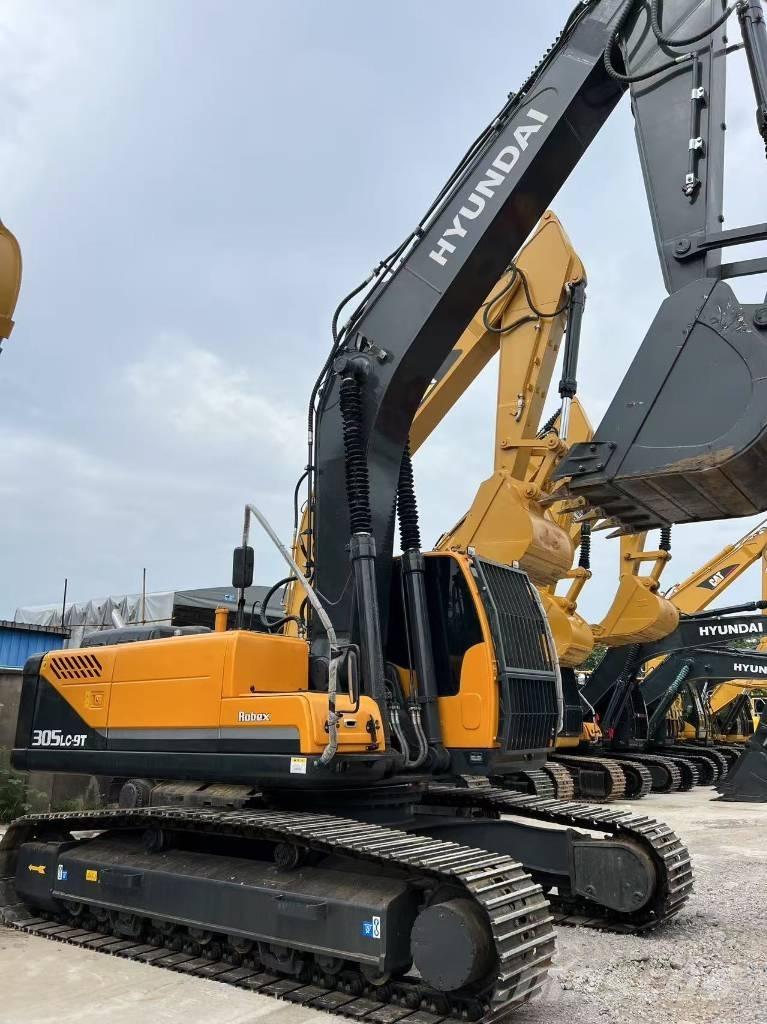 Hyundai R305LC-9T حفارات زحافة