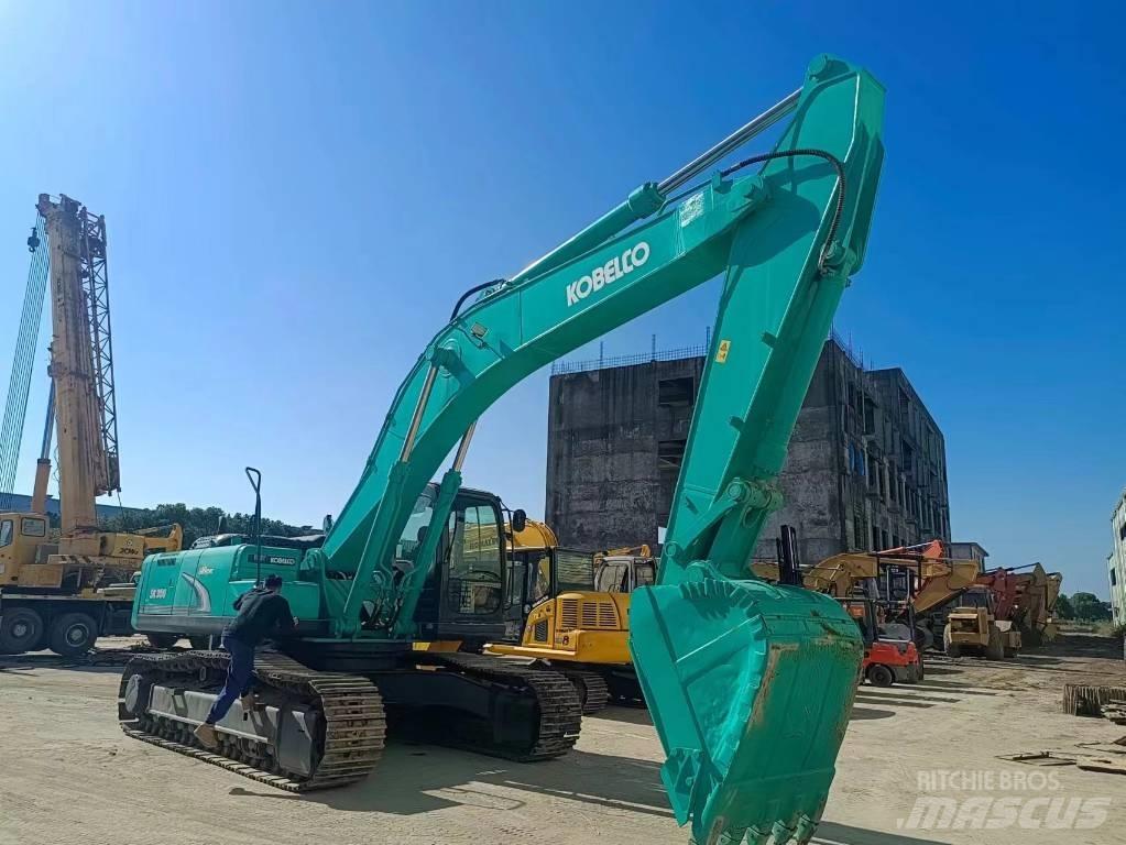 Kobelco sk350-8 حفارات زحافة