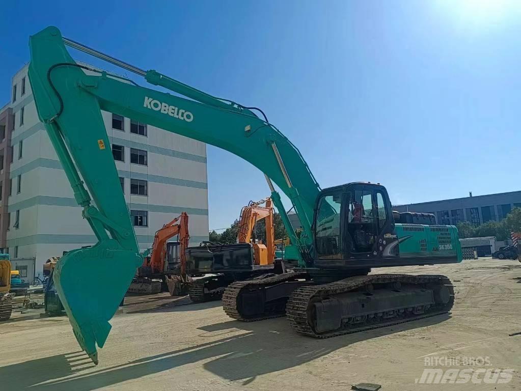 Kobelco sk350-8 حفارات زحافة