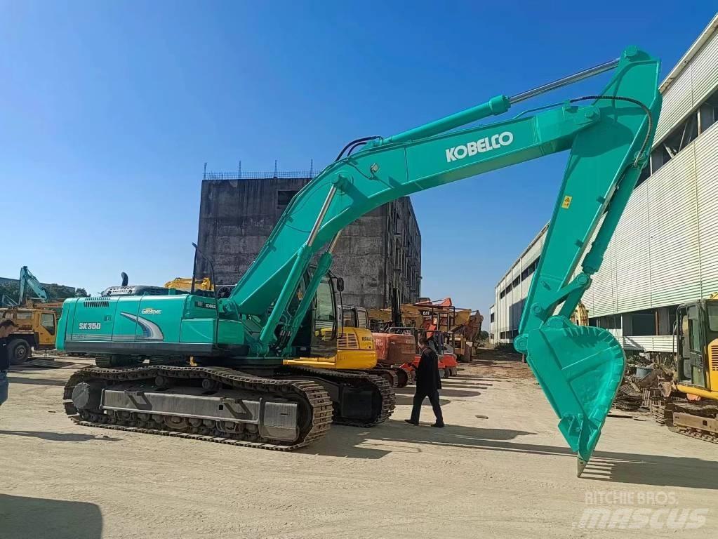 Kobelco sk350-8 حفارات زحافة