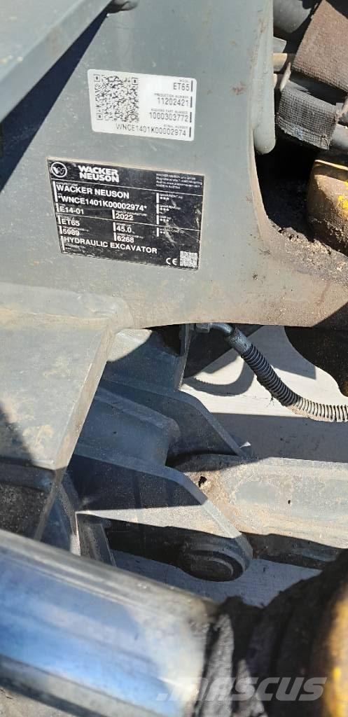 Wacker Neuson ET 65 حفارات زحافة