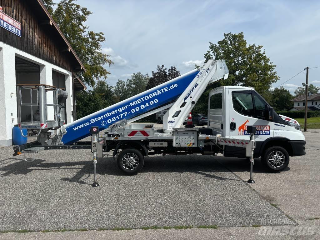 Multitel MTE 270 EX المنصات الهوائية المثبتة على شاحنة