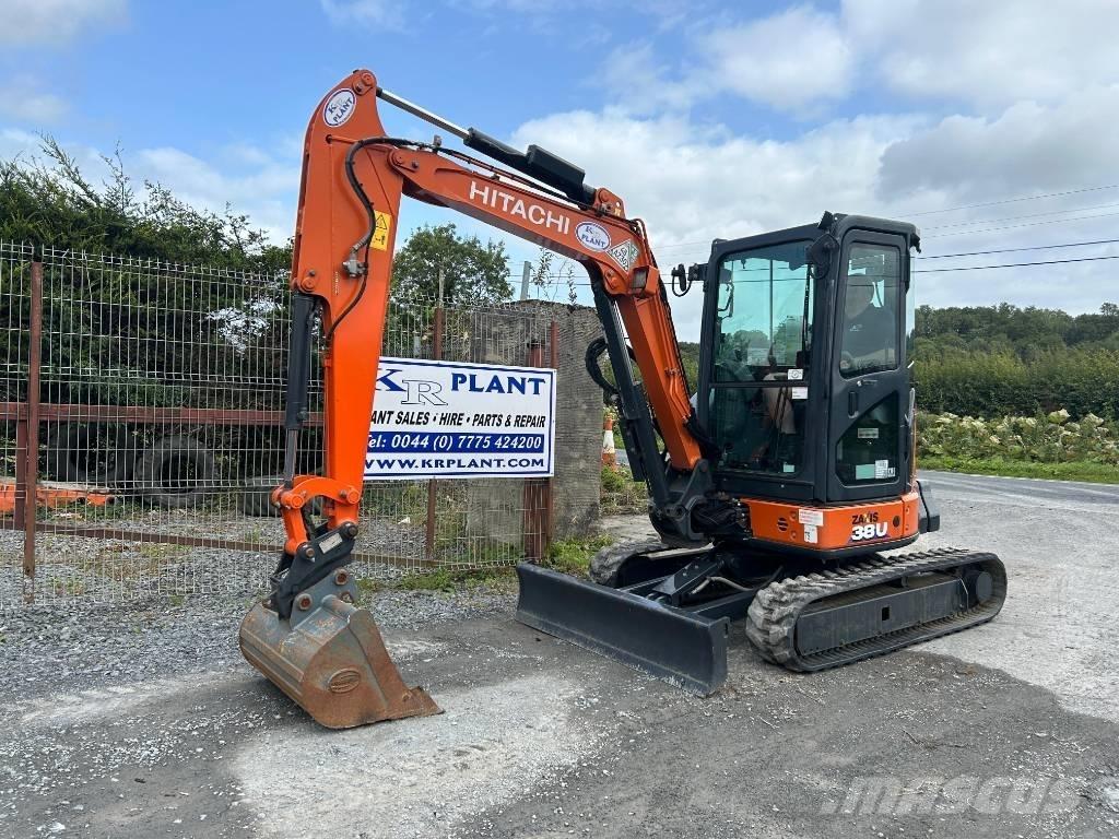 Hitachi ZX 38 U-6 حفارات صغيرة أقل من 7 طن (حفارات صغيرة)