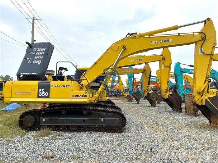Komatsu PC 350-7 حفارات زحافة