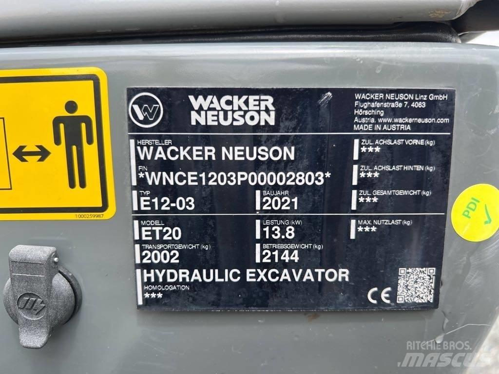 Wacker Neuson ET20 حفارات زحافة