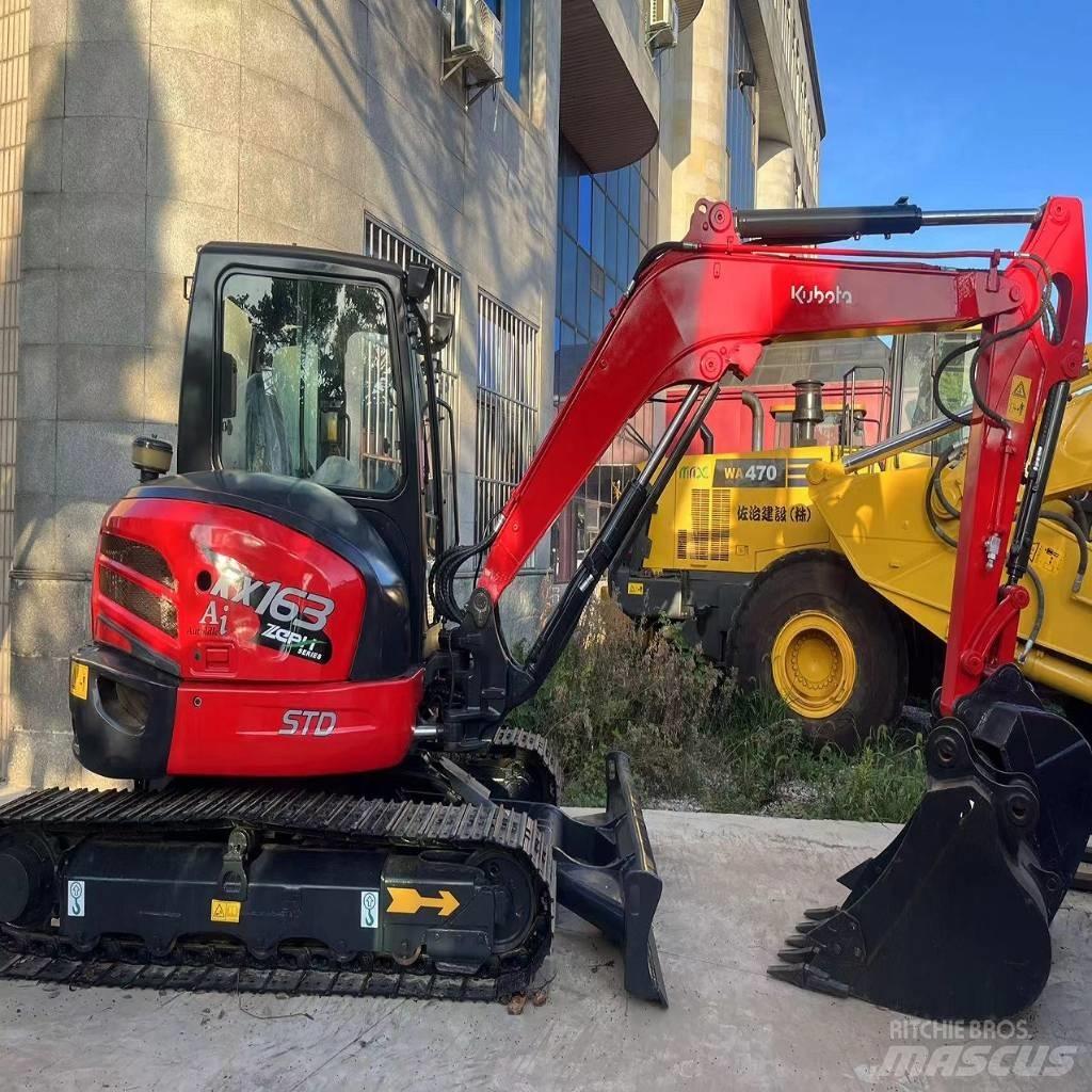 Kubota KX 163 حفارات صغيرة أقل من 7 طن (حفارات صغيرة)