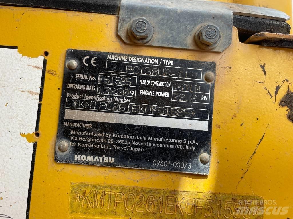 Komatsu PC 138 US-11 حفارات زحافة