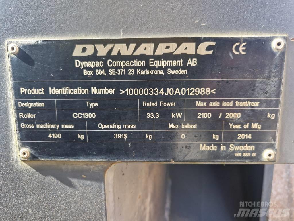 Dynapac CC 1300 مداحل ثنائية الاسطوانة