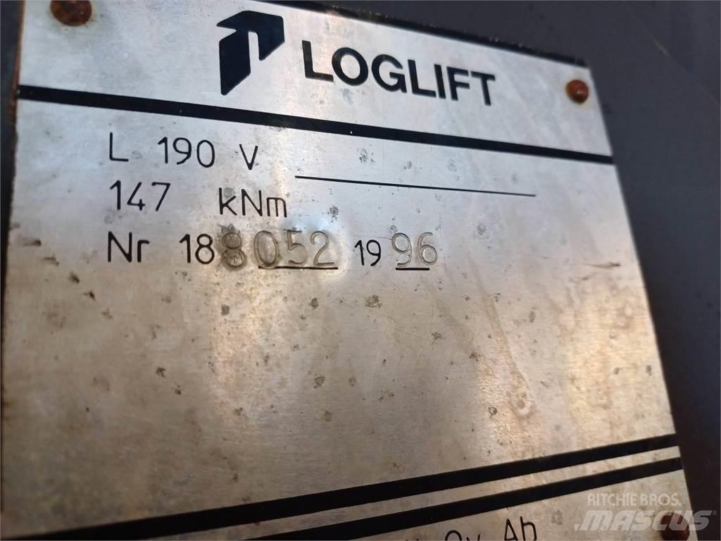 Loglift 190v رافعات حصادات