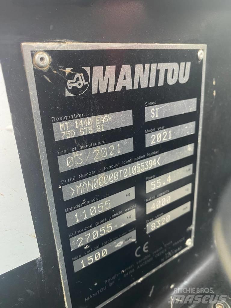 Manitou MT 1440 مناولات متداخلة