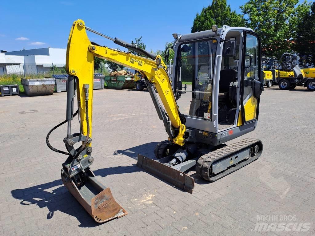 Wacker Neuson ET18 حفارات زحافة