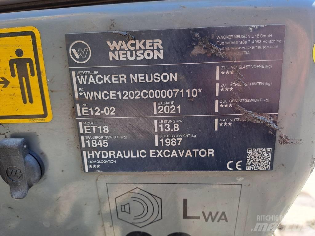 Wacker Neuson ET18 حفارات زحافة