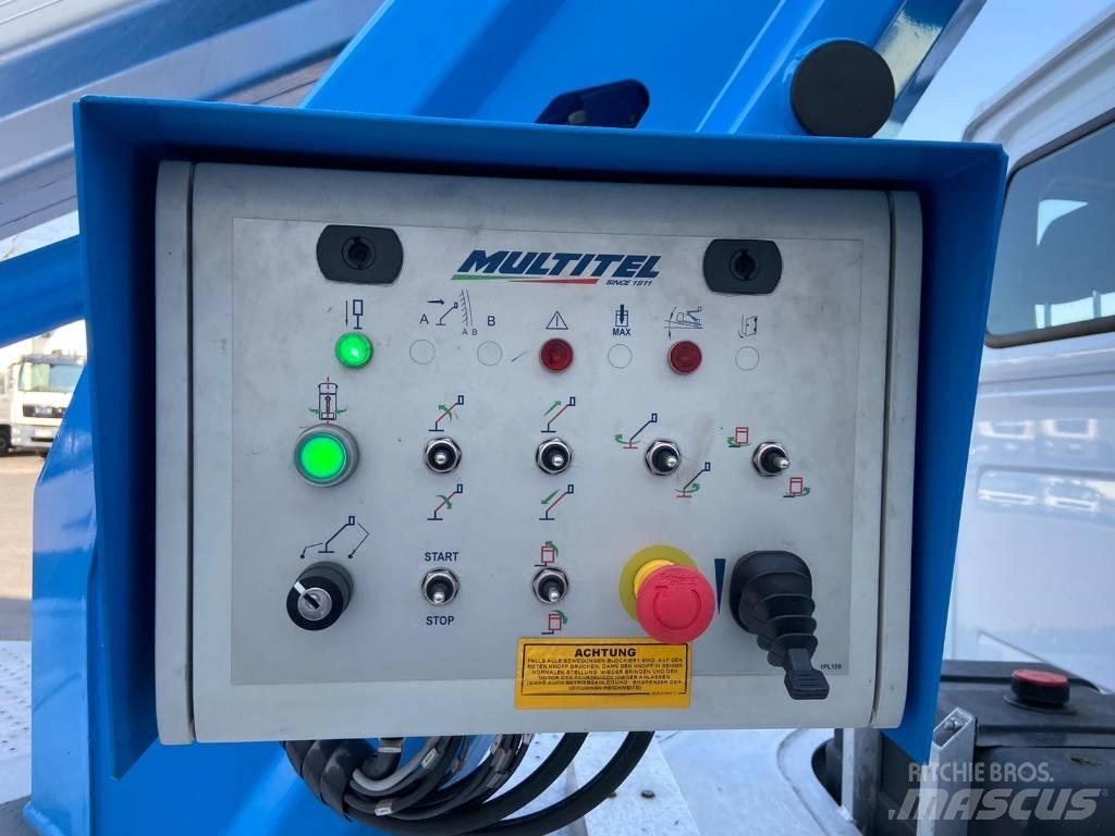 Multitel MTE270 المنصات الهوائية المثبتة على شاحنة