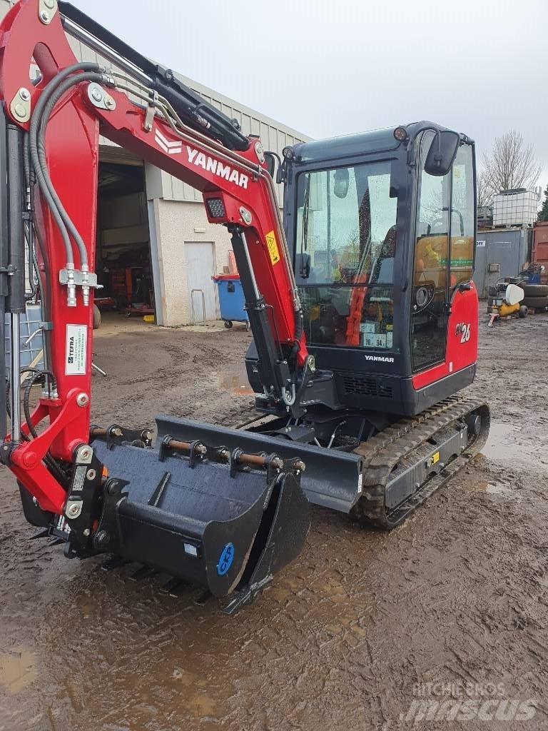 Yanmar SV26 حفارات صغيرة أقل من 7 طن (حفارات صغيرة)