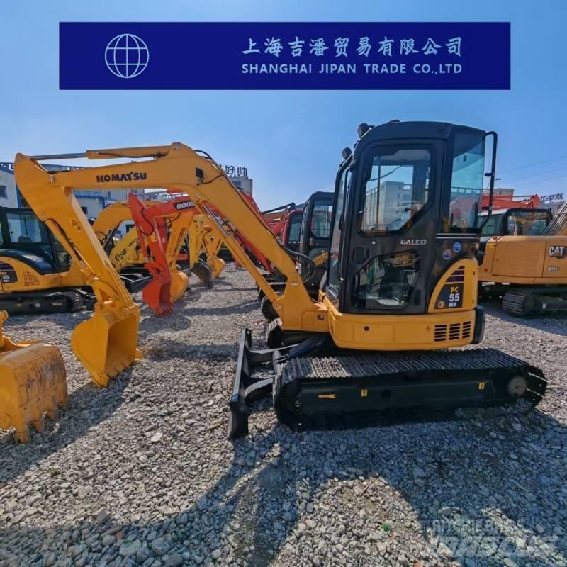 Komatsu PC 55 MR حفارات صغيرة أقل من 7 طن (حفارات صغيرة)