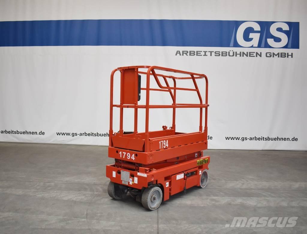 Haulotte Optimum  6 رافعات مقصية الشكل