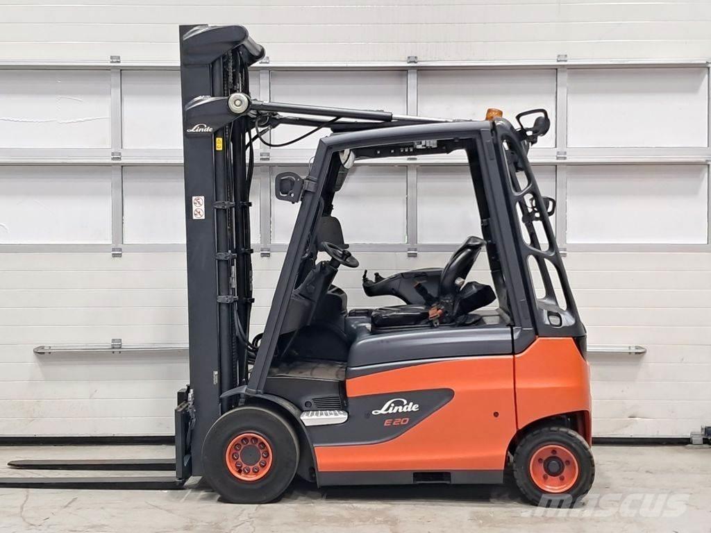 Linde E20-01 شاحنات ذات رافعات شوكية تعمل بالكهرباء