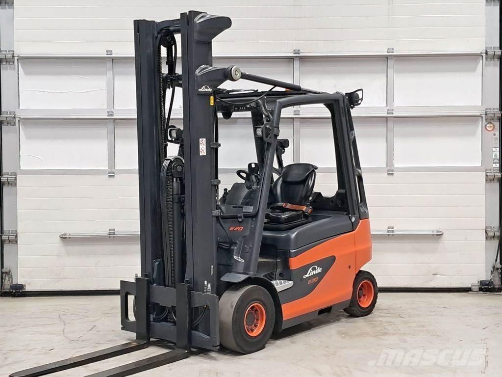 Linde E20-01 شاحنات ذات رافعات شوكية تعمل بالكهرباء