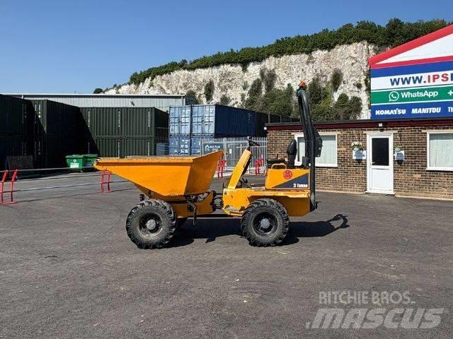 Thwaites 3 tonne عربات نقل قلابة للمواقع