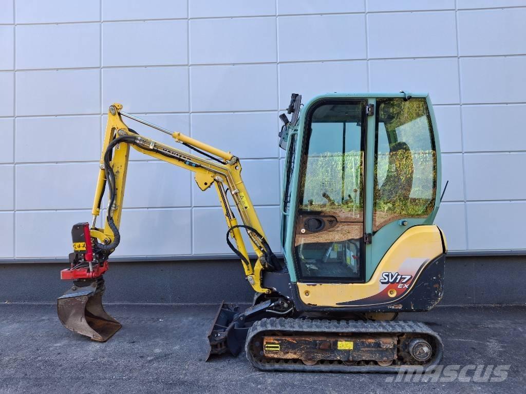 Yanmar SV 17 EX حفارات صغيرة أقل من 7 طن (حفارات صغيرة)