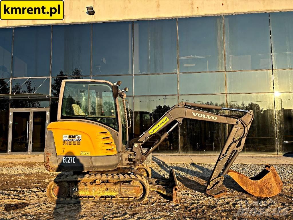 Volvo ECR 27 C حفارات صغيرة أقل من 7 طن (حفارات صغيرة)