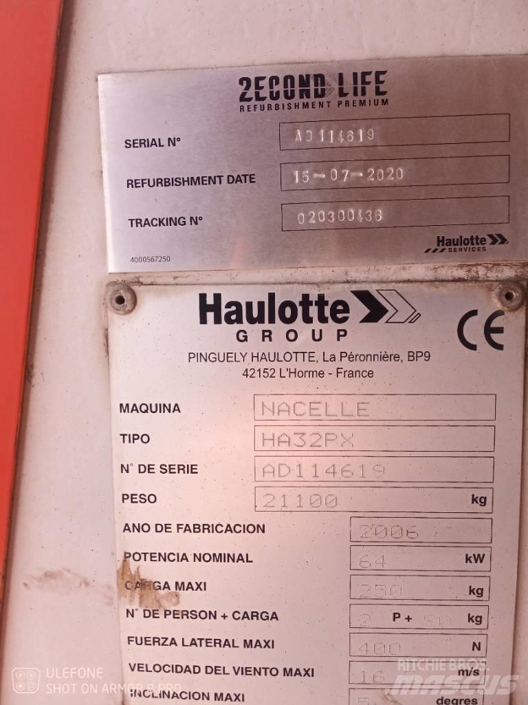 Haulotte HA 32 PX رافعات سلة مفصلية