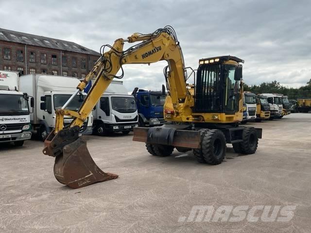 Komatsu PW110MR-11 حفارات بعجل