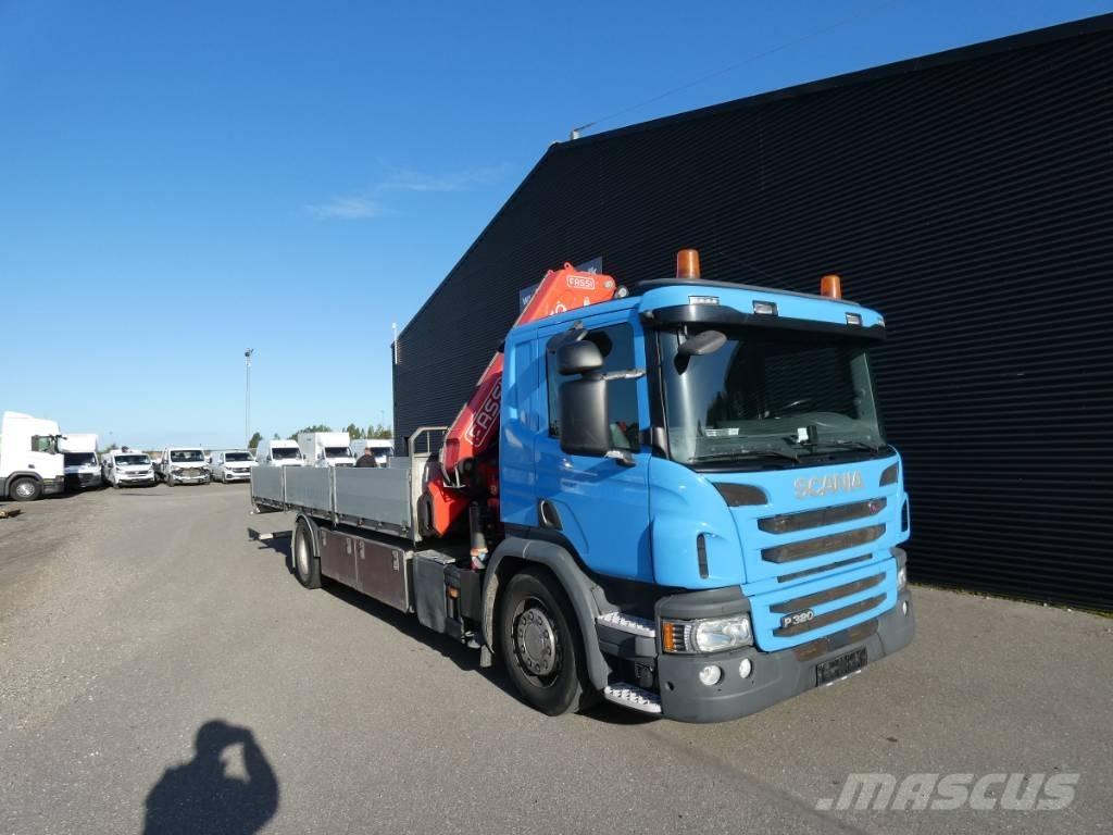 Scania P 320 شاحنات الرافعات