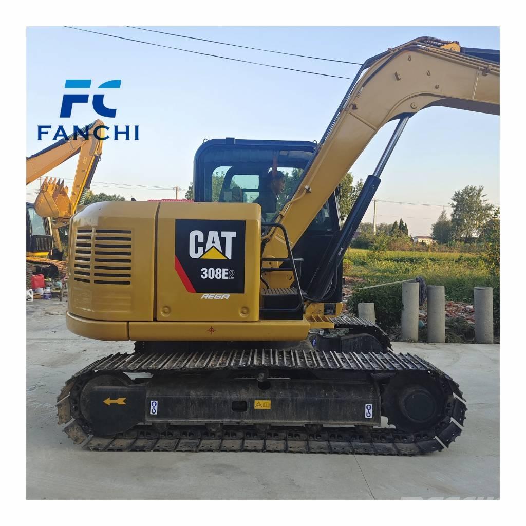 CAT 308 E 2 CR حفارات وسط 7 طن - 12 طن