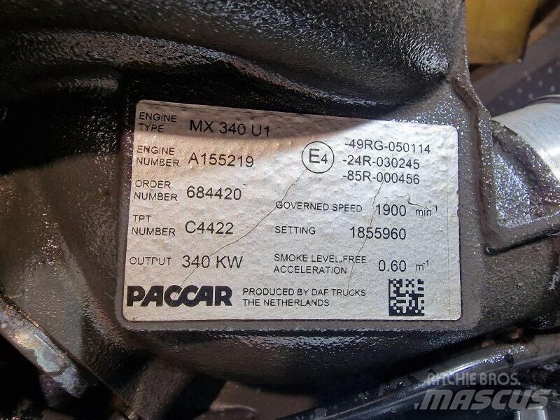 Paccar MX340U1 محركات