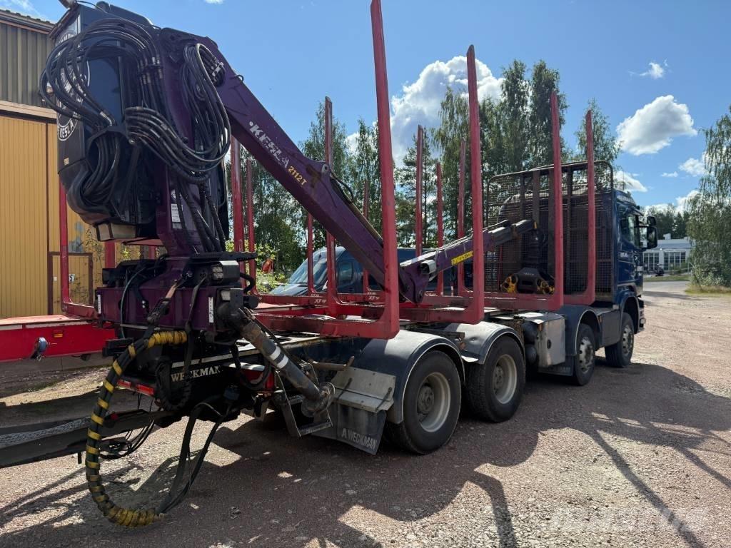 Scania R 580 شاحنات أشجار