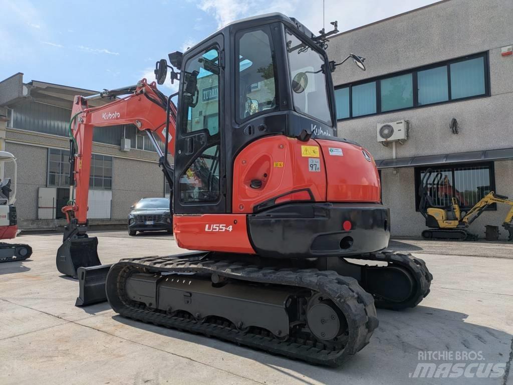 Kubota U 55-4 حفارات صغيرة أقل من 7 طن (حفارات صغيرة)