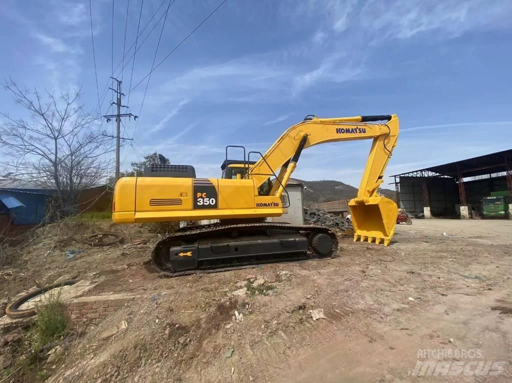 Komatsu PC350 حفارات زحافة