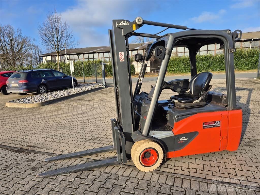 Linde E18L-02 شاحنات ذات رافعات شوكية تعمل بالكهرباء