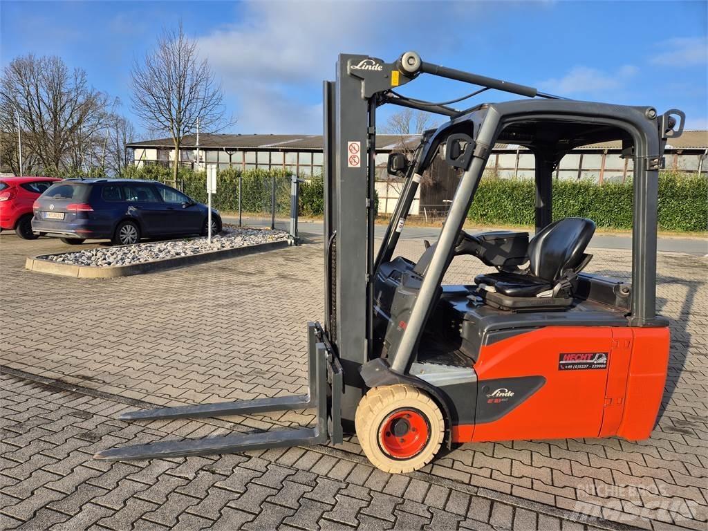 Linde E18L-02 شاحنات ذات رافعات شوكية تعمل بالكهرباء