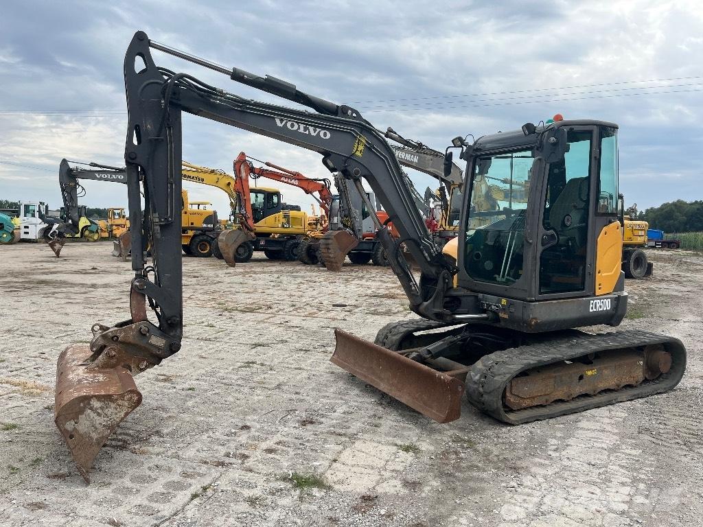 Volvo ECR 50 D حفارات صغيرة أقل من 7 طن (حفارات صغيرة)