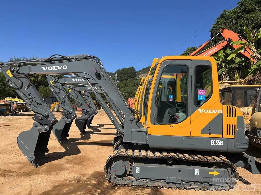 Volvo EC 55 B حفارات صغيرة أقل من 7 طن (حفارات صغيرة)