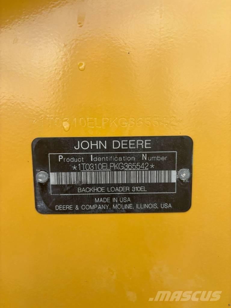 John Deere 310L EP لوادر ذات جرافات عكسية