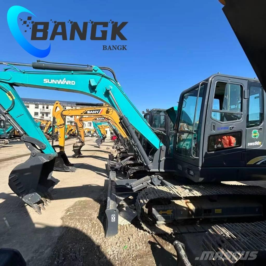 Sunward SWE 80 E حفارات زحافة