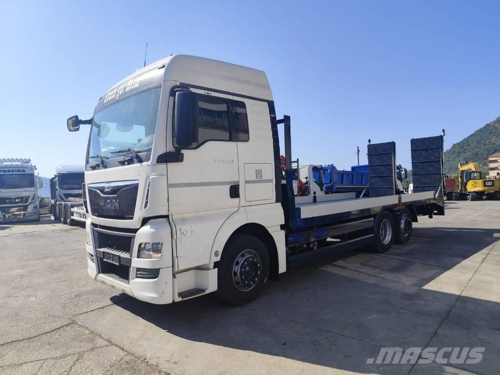 MAN TGX 26.440 شاحنات مسطحة / أوناش